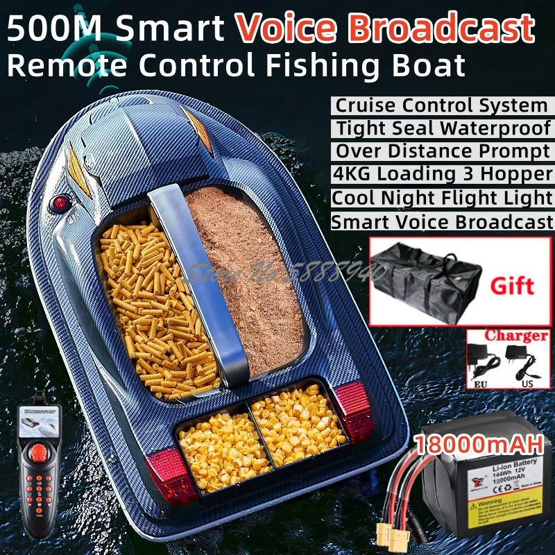Fishing Boat Navigation Light - Perahu Umpan RC Siaran Suara Pintar