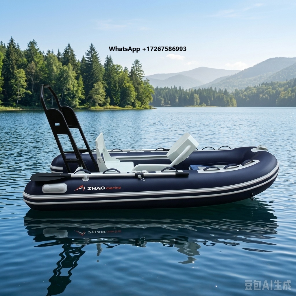 Fishing Boat Inflatable - Perahu Karet Inflatable Rigid Aluminium RIB-300