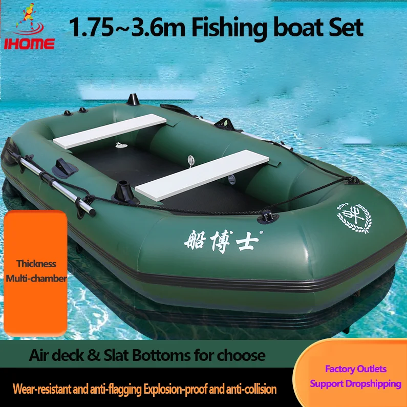 Kayak memancing hijau 1.75 ~ 3 - Fishing Boat Inflatable ulasan dan harga