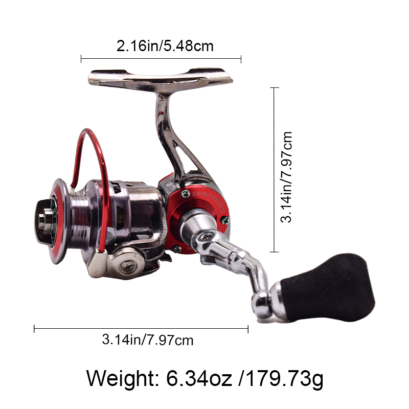 1 buah Reel Pancing Mini AM150 - Fishing Boat Steering Wheel ulasan dan harga