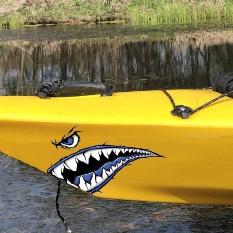 2 Buah Stiker Perahu Mulut Gig - Fishing Boat Inflatable ulasan dan harga