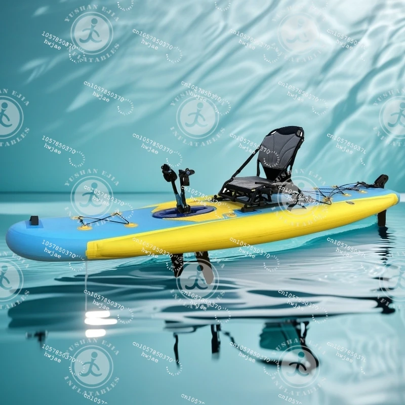 Kayak Pedal Tiup dengan Logo K - Fishing Boat Inflatable ulasan dan harga