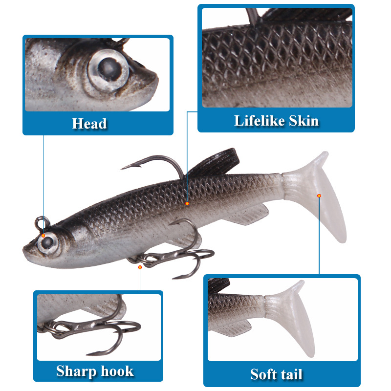 T Ekor Umpan Lembut Umpan Sili - Fishing Boat Seat ulasan dan harga